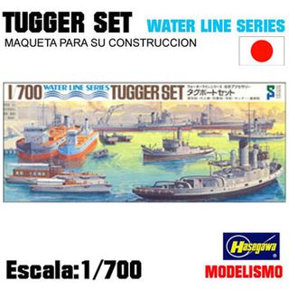 Maqueta Hasegawa Tugger Set 1/700