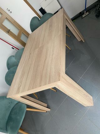 Mesa y sillas de cocina plegables