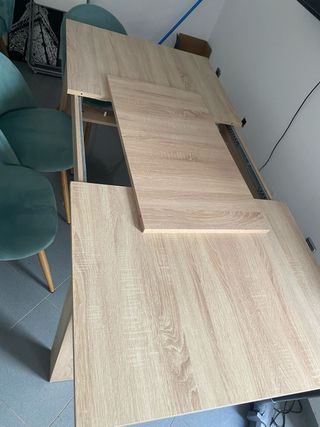 Mesa y sillas de cocina plegables