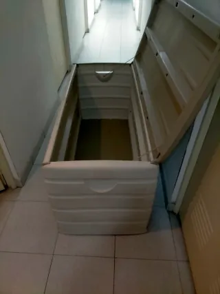 Baúl exterior resina beige