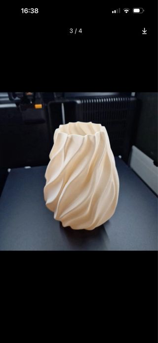 Jarrón Diseño 3D Minimalista.