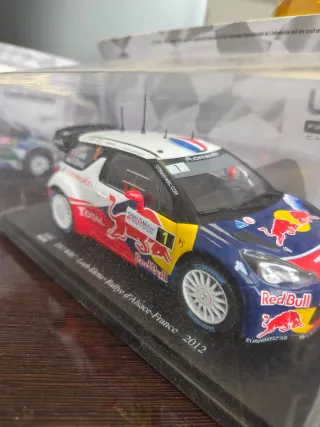 Coches Rally 1:24 DS3 WRC y Ford Fiesta RS WRC