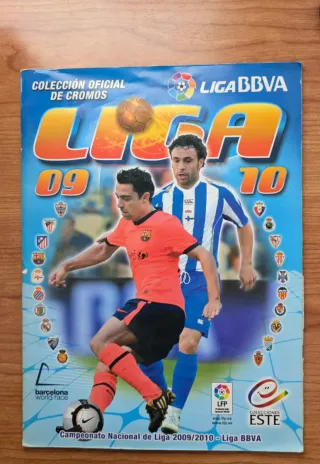 Álbum Panini fútbol La Liga BBVA 2009/2010