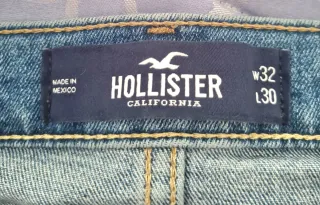 Pantalones Hollister W32 L30 Unisex