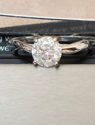 Anillo Oro 18k Diamante Natural 1.00 Ct G/SI2