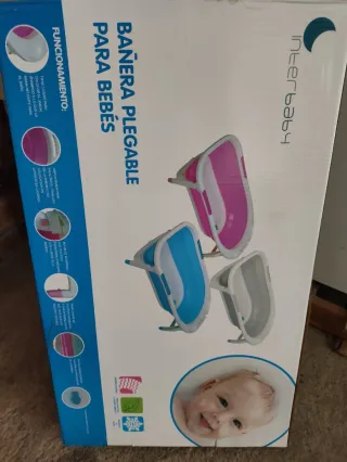Bañera Plegable Bebé Interbaby
