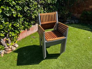 Mesa de jardín con 6 sillas