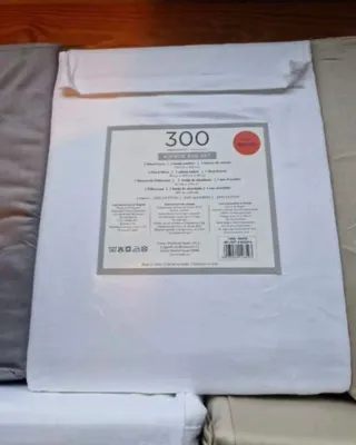Juego de cama 300 hilos 4 piezas
