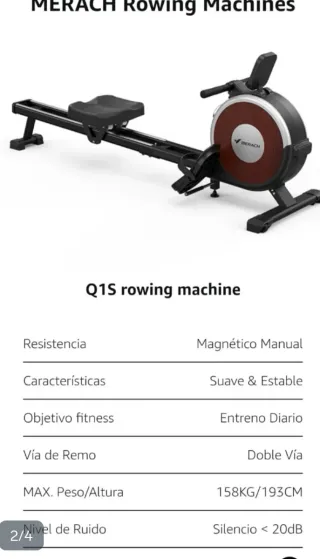 Máquina de remo Merach Q1S