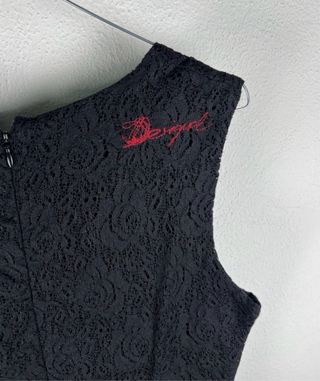 Vestito Desigual Nero Floreale M