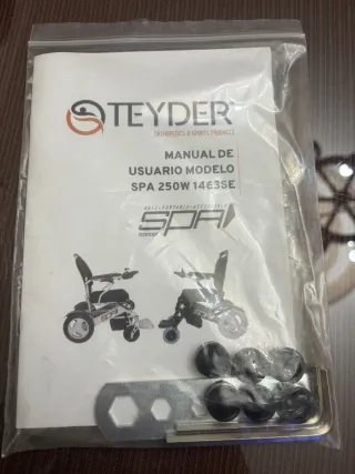Silla de ruedas TEYDER SPA 250W 1463SE