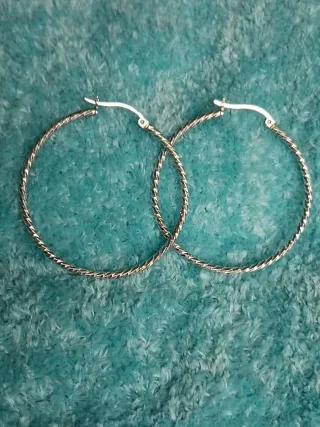 Pendientes Aro Plata