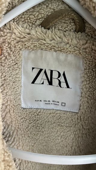 Chaqueta verde oliva con forro de borreguito