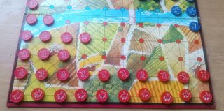 Juego de mesa "La Batalla" (Borras, años 80s)