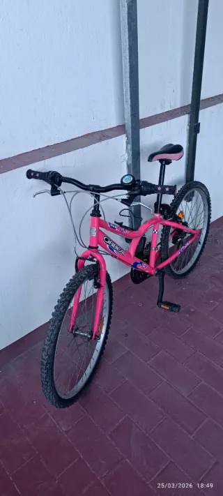 Bicicleta Montaña 24 Rosa