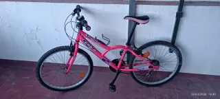 Bicicleta Montaña 24 Rosa