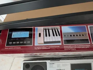 Teclado LP6210C + Soporte + Caja