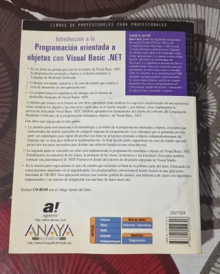 Libro "Introducción a la programación VB .NET"