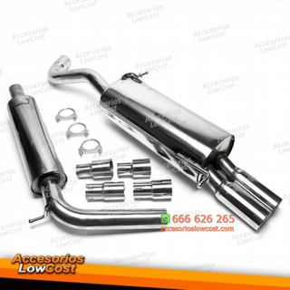 Sistema TA Technix de acero inoxidable 2x76mm apt