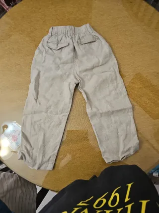 Peto infantil rayas Pantalon de lino  Short mezcli