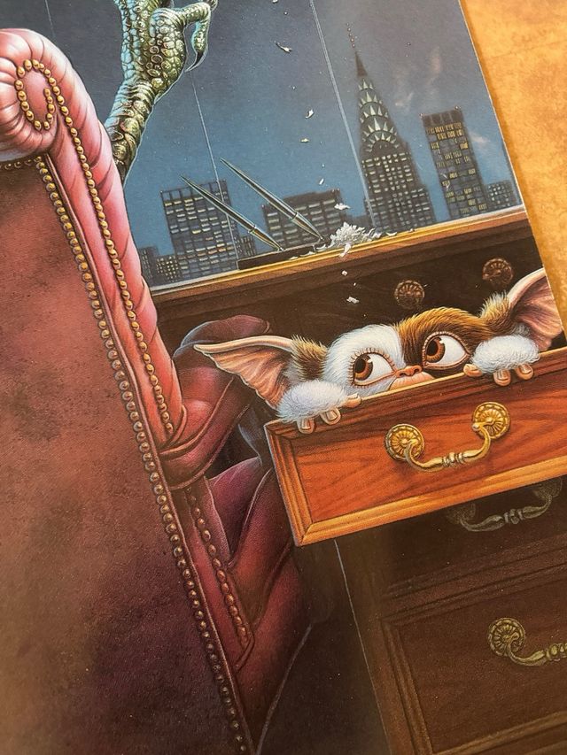 Cartel original estreno Gremlins 2 (1990)