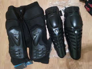 Kit protecciones descenso enduro bici