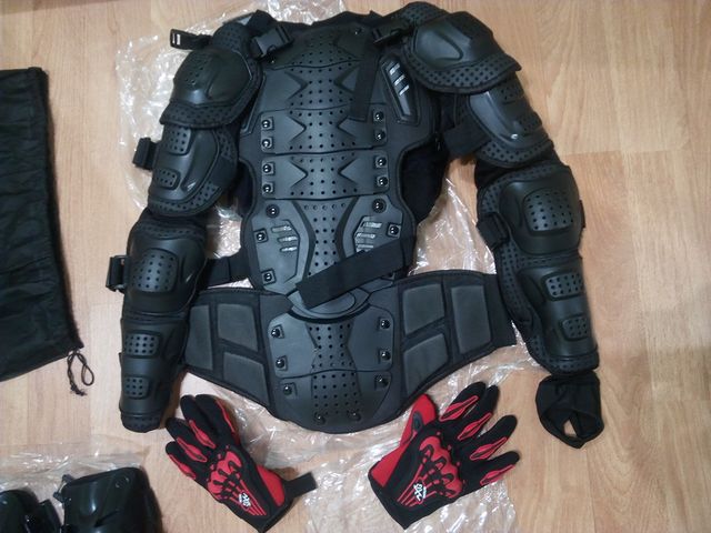 Kit protecciones descenso enduro bici