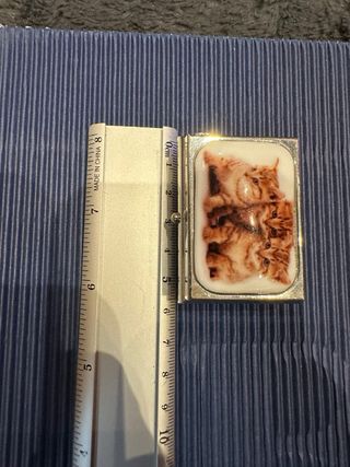 Scatoline portagioie con decoro in ceramica