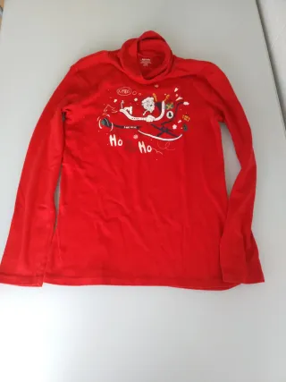 Camiseta Kiabi Navidad Manga Larga