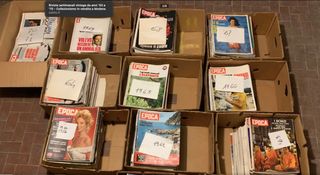 Riviste settimanali vintage da anni '50 a '70