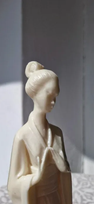 Figura Geisha alabastro Arnaldo Giannelli
