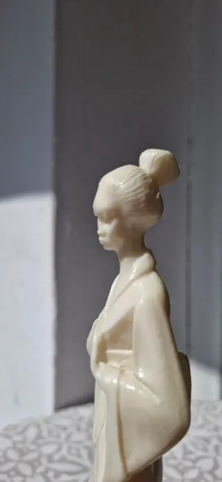 Figura Geisha alabastro Arnaldo Giannelli