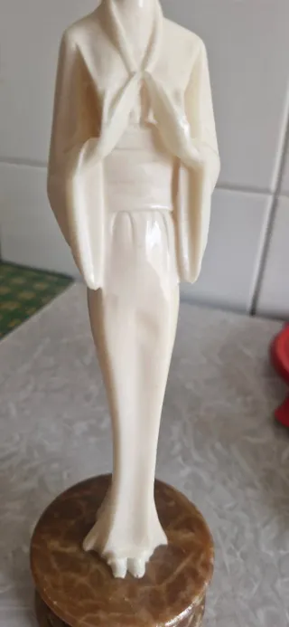 Figura Geisha alabastro Arnaldo Giannelli