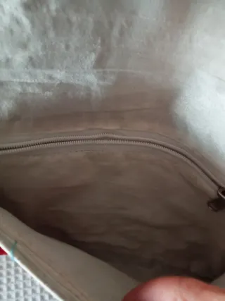 Cartera bordada flores y espejos