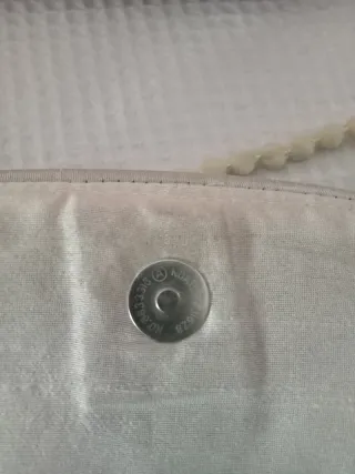 Cartera bordada flores y espejos