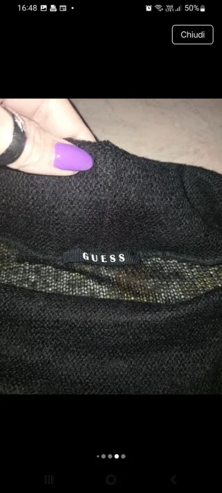 Maglione Guess donna nero