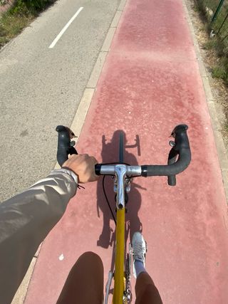 Bicicleta Vintage Amarilla