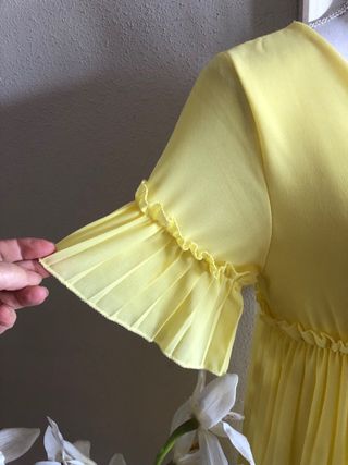 Vestido amarillo talla M