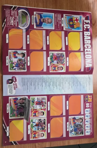 Álbum Panini fútbol La Liga BBVA 2010/2011