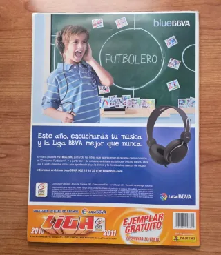 Álbum Panini fútbol La Liga BBVA 2010/2011