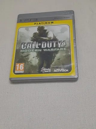 Call of Duty 4 Modern Warfare PS3 Platinum