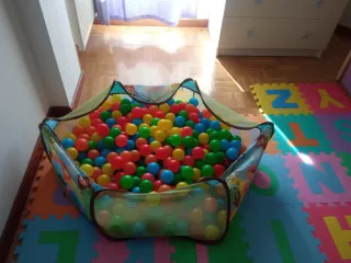 Piscina de pelotas infantil