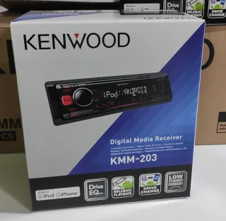 Radio Kenwood KMM-203 USB iPod Android