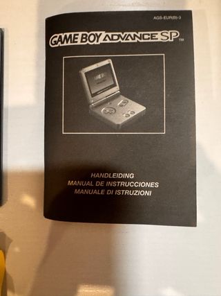 Carcasa GBA SP + Pantalla IPS + Caja Original