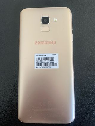 Samsung Galaxy J6 SM-J600FN/DS Negro