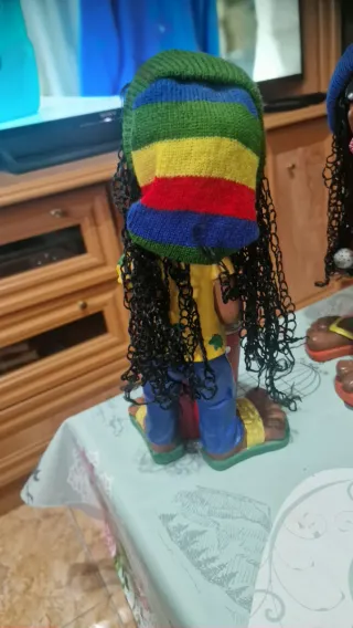Figura Bob Marley cerámica músico