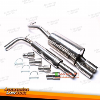 Sistema TA Technix de acero inoxidable 2x76mm apt