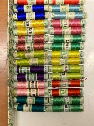 Set 30 rocchetti seta Faro lotto Z