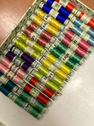 Set 30 rocchetti seta Faro lotto Z