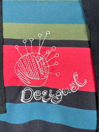 Desigual Abito Donna Taglia S Cotone Elasticizzato
